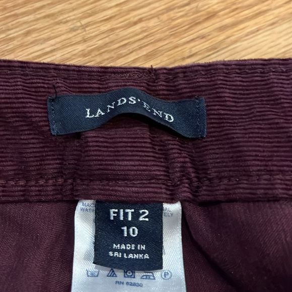 Landsend size 10 corduroy pants - Picture 2 of 7